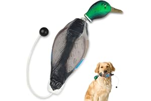 Archerest Dead Duck Dummy Bumper Toys for Waterfowl Hunting Retriever Dog Training, Floating Mallard Dummy Trainer Outdoor So