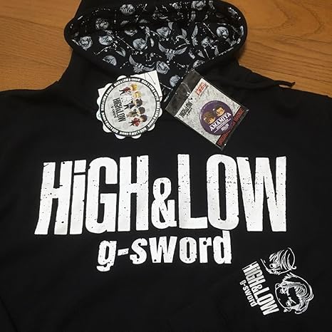 Amazon High Low ハイ ロー スウェット パーカー 大きいサイズ メンズ4l 黒 雨宮兄弟 限定缶バッジ付 G Sword しまむら 講談社 アイドル 芸能人グッズ 通販