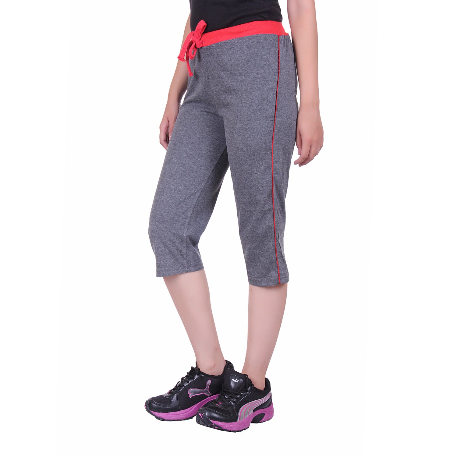 dfh women's relaxed fit capris