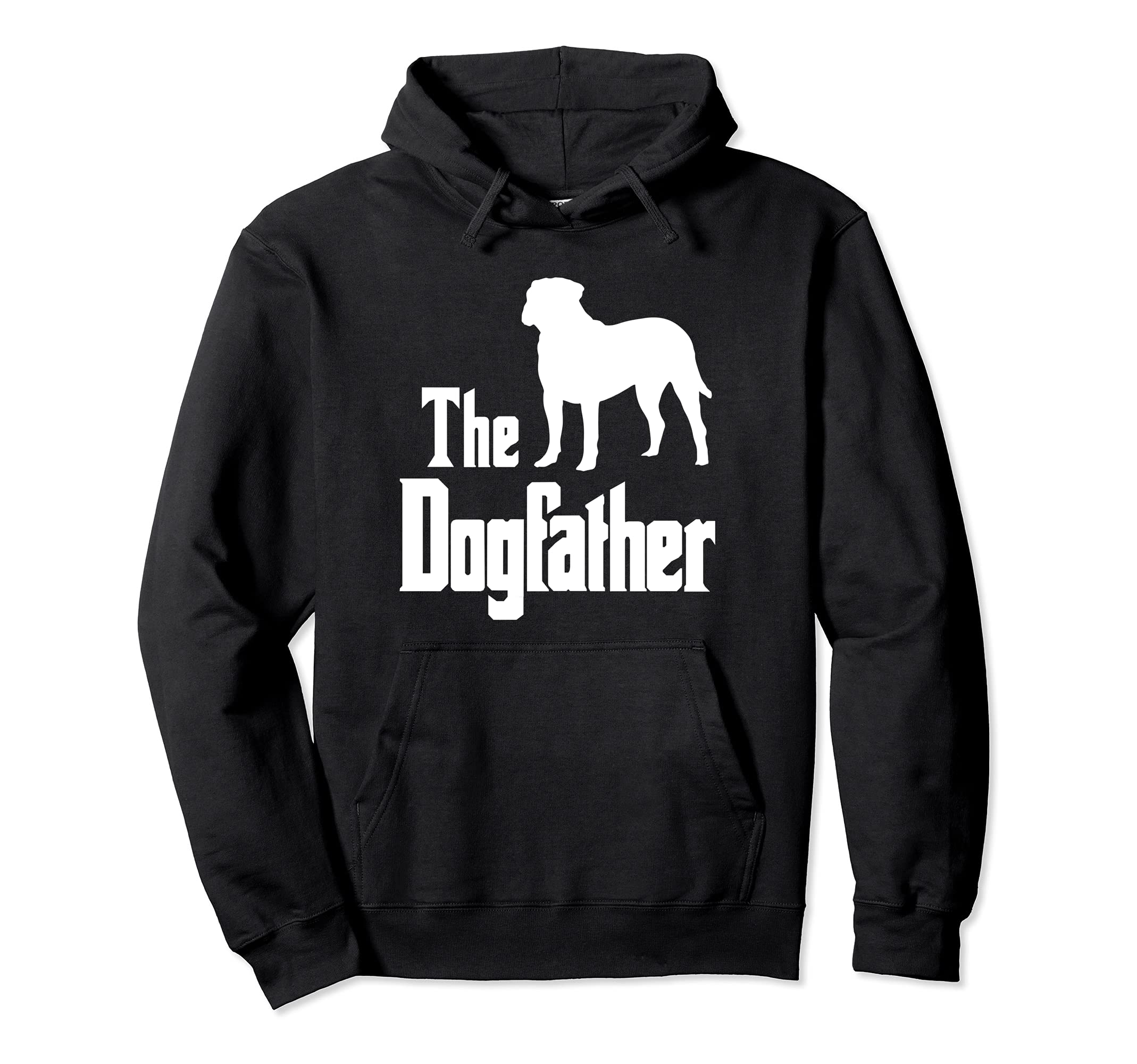 The Dogfather - funny dog gift, funny Bull Mastiff Pullover Hoodie