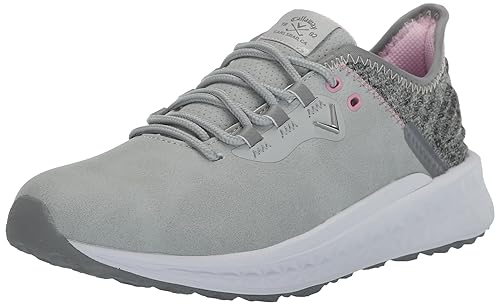 Callaway Women's La Jolla SL Golf Shoe, Grey, 6.5
