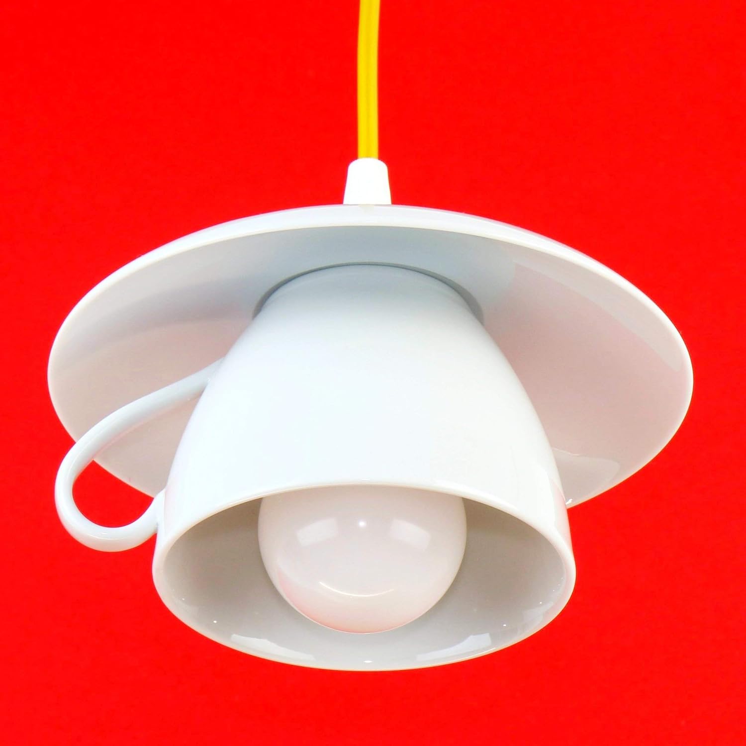 Geschirrlampe Boholampe Kuchenlampe Aus Geschirr Lampe Jumbo Tasse Landhauslampe Grosse Tassenlampe E27 Beleuchtung Handmade Produkte Suenaacampo Com 
