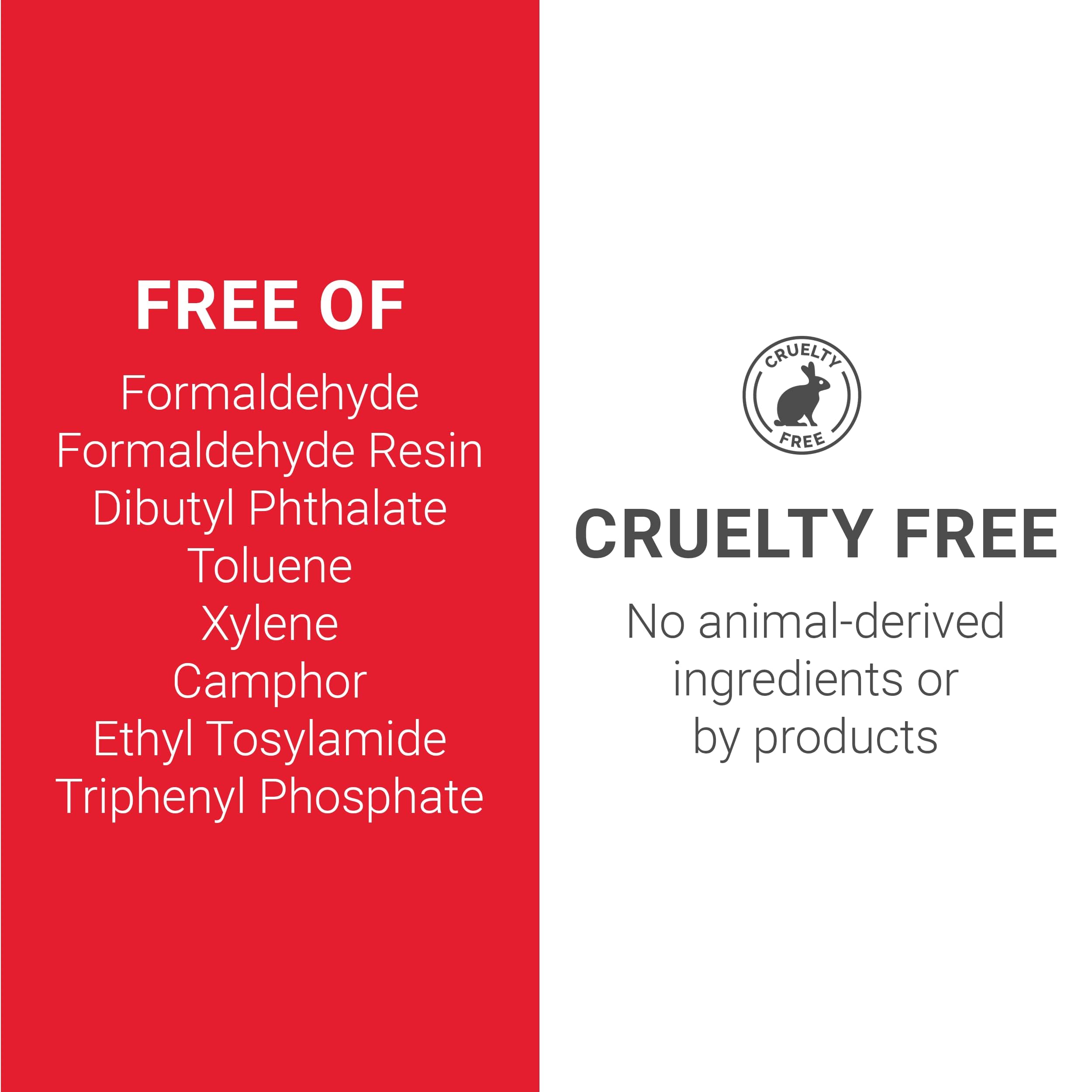 DND DC Gel Polish Set, White Collection, UV/LED Gel Polish and Air Dry Nail Lacquer, Matching Chip-Free Polish Duo, 057 White Bunny, 0.5 Fl Oz - Image 7