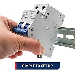 ASI AC Miniature Circuit Breaker - 2 Pole DIN Rail