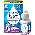 TheraTears Dry Eye Therapy Lubricating Eye Drops for Dry Eyes, 1 Fl Oz Twin Pack, (2 x 30mL Bottles)