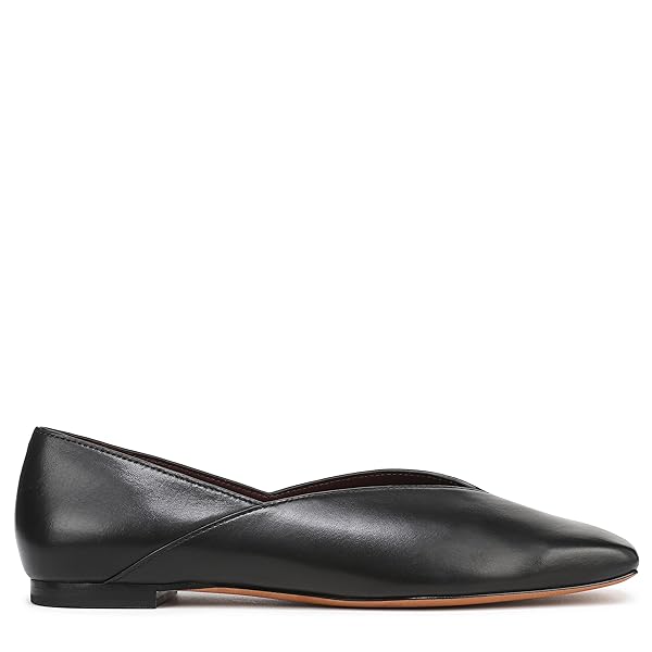 VINCE WOMENS CARMEN LOAFER/MOC SHOES, BLACK, 9.5, MEDIUM