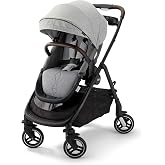 Graco Premier Modes Merge 4-in-1 Stroller, Midtown | 3 Modes: Infant Car Seat Carrier &amp; Carry Cot, Toddler Stroller; Front &amp; Rear 360&deg; Rotating Swivel Wheels, Premier Collection