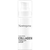 Neutrogena Rapid Firming Collagen Triple Lift Face Serum, Hydrating Serum with Collagen & AHP Amino Acid to visibly Firm & Sm