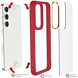 Ghostek Covert Galaxy S24 Plus Clear Phone Case
