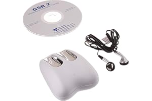 FABRICATION ENTERPRISES Fabrication GSR Galvanic Skin Responses Biofeedback Unit, White