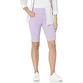 Gloria Vanderbilt Womens Amanda High Rise Bermuda Short Petite