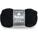 Spinrite Yarns Patons Kroy Socks, 1.75 Ounce, Coal