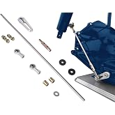 MIKODA Billet Aluminum Shift Transmission Column Linkage Kit Compatible with GM TH200, TH350, TH400, 4L60, 4L60E, 4L80E, TH700R4 1 SET Gear
