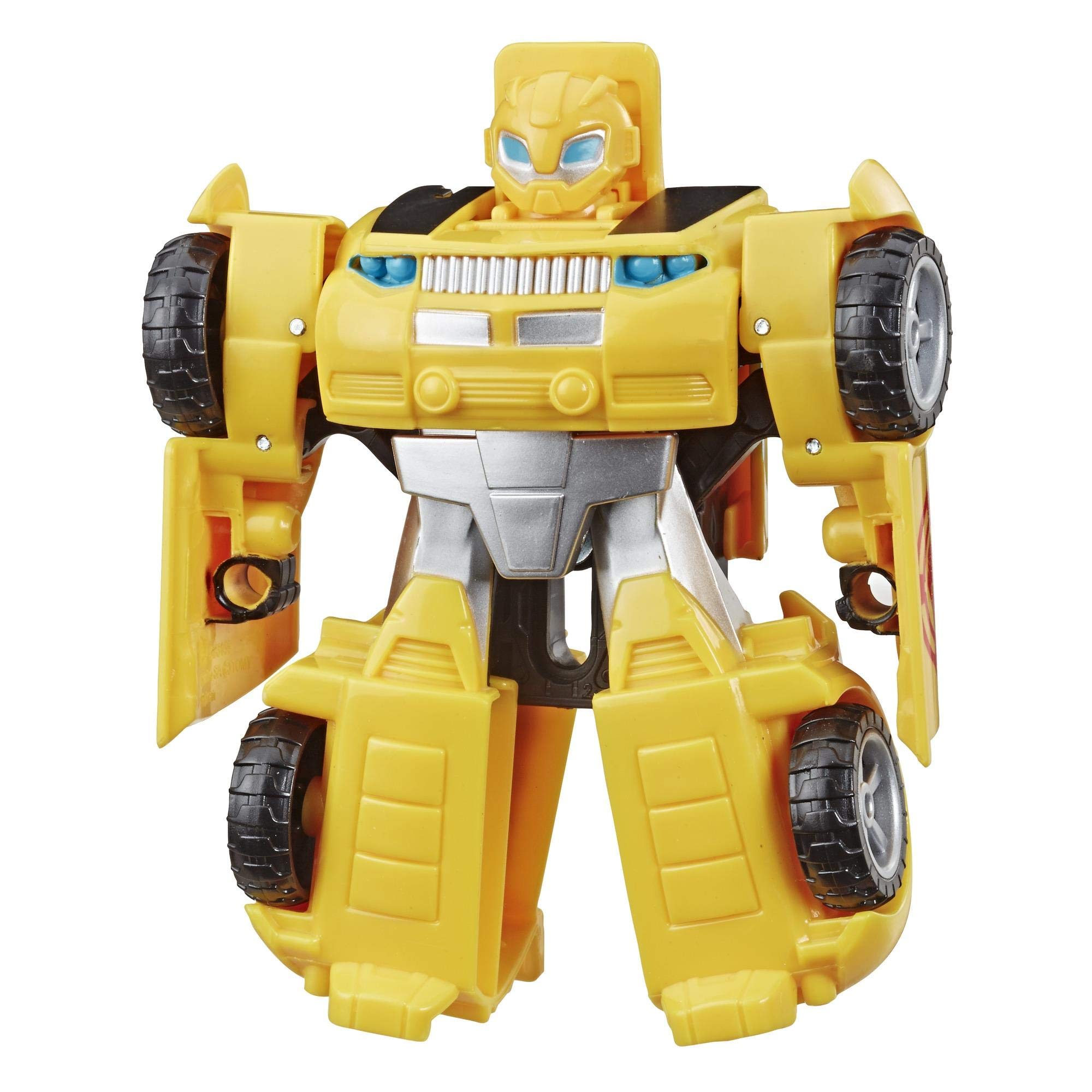 Transformers Playskool Heroes Rescue Bots Academy Bumblebee Converting Toy Robot, 11 CM Action Figure, Toys for Kids Ages 3 and Up