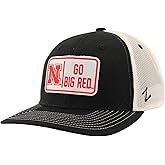 Nebraska Cornhuskers NCAA Officially Licensed Trucker Hat Dakota Patch Defer Secondary Color