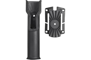 AzReference Fishing Rod Holster, Fishing Waist Belt Rod Holder, Adjustable Pole inserter for Spinning Casting Reel Outdoor Fishing