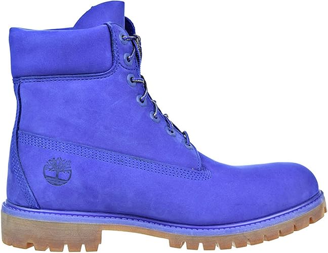 blue timbs mens
