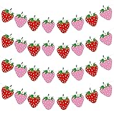 Strawberry Party Banners Berry First Birthday Decor Strawberry Baby Shower Decorations Banner for Strawberry Party Supplies