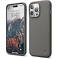 elago Compatible with iPhone 14 Pro Max Case, Pebble Case, Full Body Protective Cover, Shockproof, Special Pebble Coated, Slim, Anti-Scratch, 6.7 inch (City Grey)