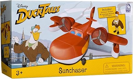 Game Figures Disney Ducktales Sunchaser Plane With Launchpad Mcquack Action Figure New Toys Games