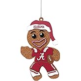 FOCO Alabama Crimson Tide Gingerbread Man Holiday Ornament