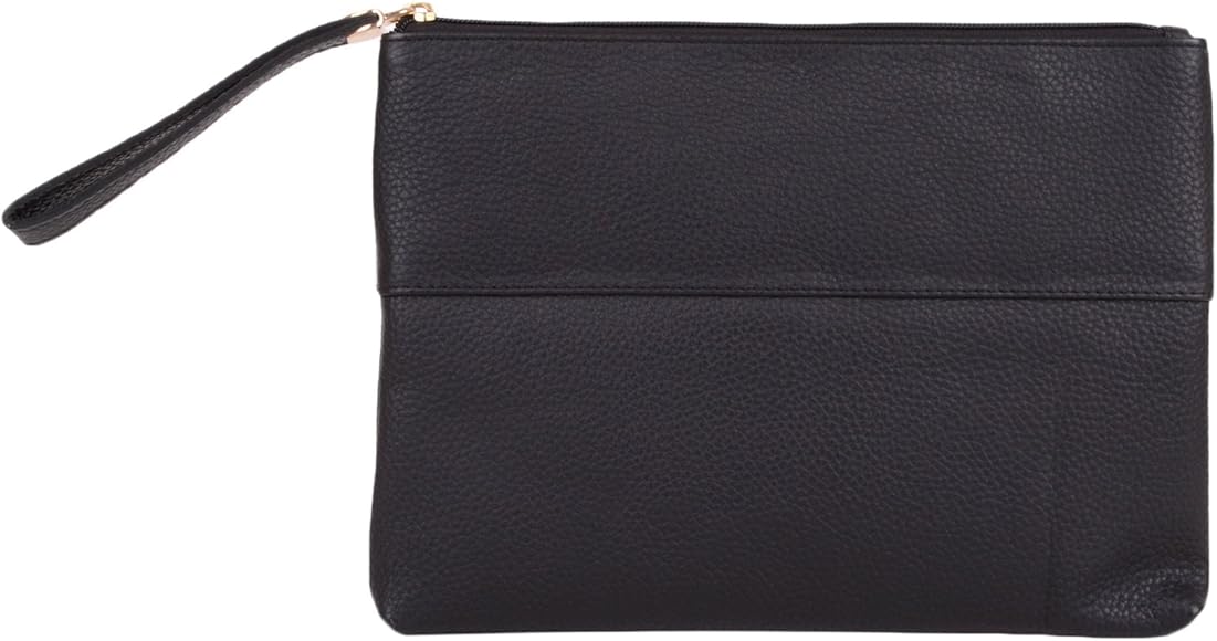 clutch purse with wrist strap