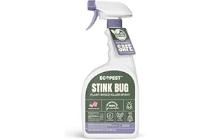 ECOPEST Stink Bug Spray, 22 oz. | Natural, Plant-Based Stink Bug Killer for Indoor and Outdoor | Home Pest Control Spray and Repellent for Stink Bugs | Made with Clove Oil, Safe Around Children and Pets