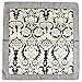 TONY AND CANDICE Women's Square Scarf 100% Polyester Silk Feeling, 33X33 Inch (Color 12)