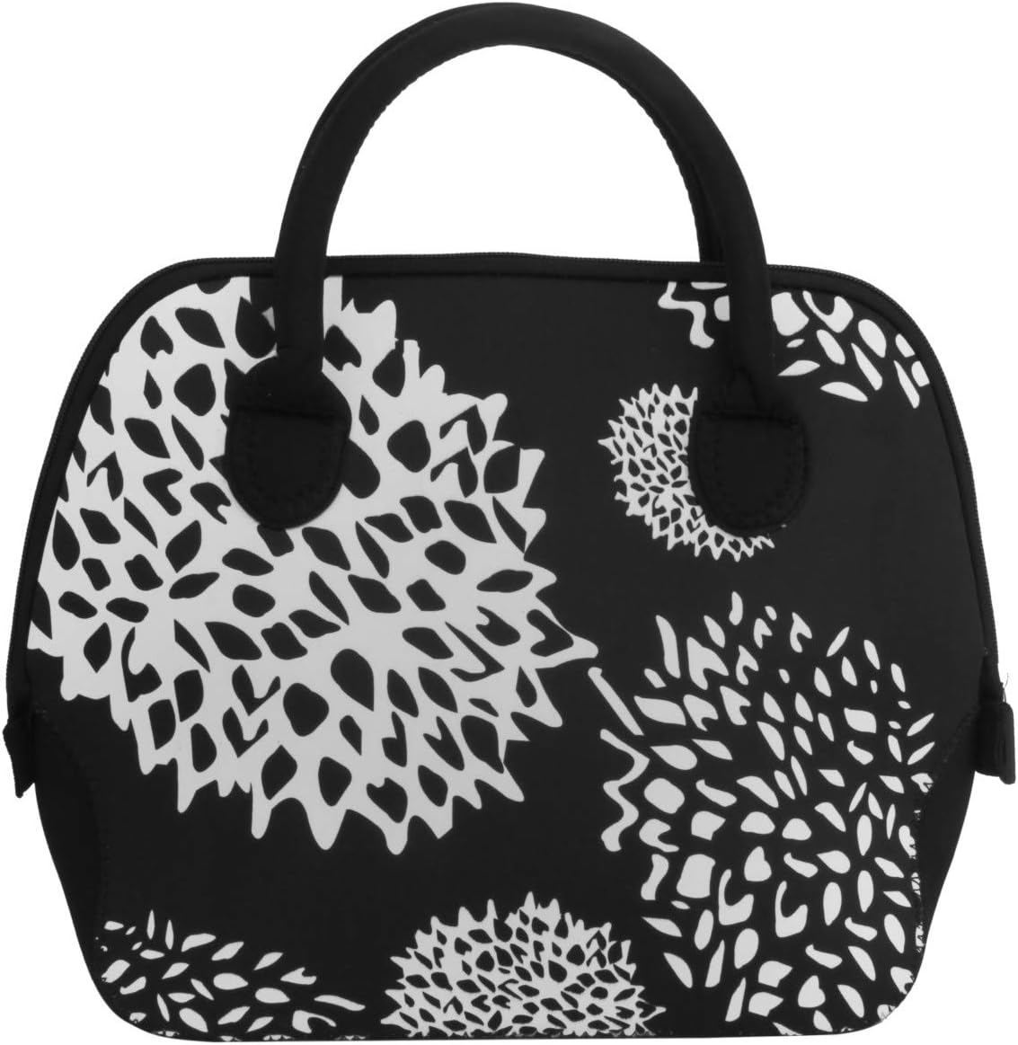 HOMWE Neoprene Lunch Tote Bag (Large, Dahlia)