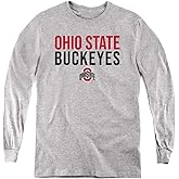 The Ohio State University Official Stacked Youth Long Sleeve T Shirt