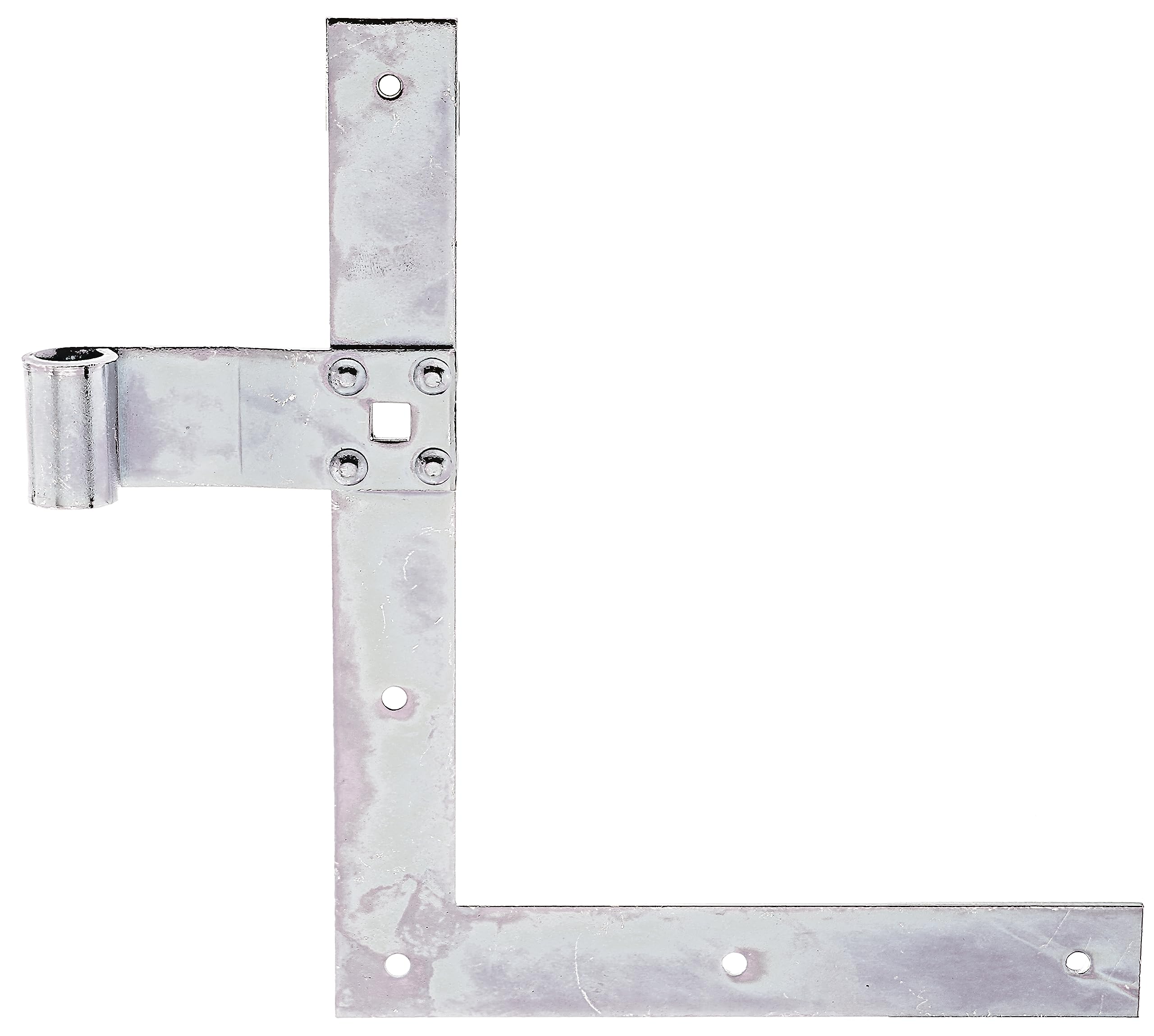 Gah-Alberts 313319 Shutter Stay Angle Hinge Straight at Top L x H 200 x 250 mm Roller ø x B 13 x 30 mm Yellow-Galvanised