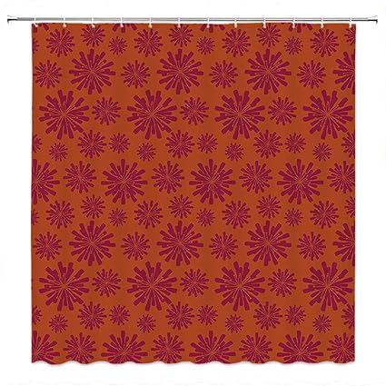 Amazon Com Satvshop Shower Curtain Colorful Bold Design With