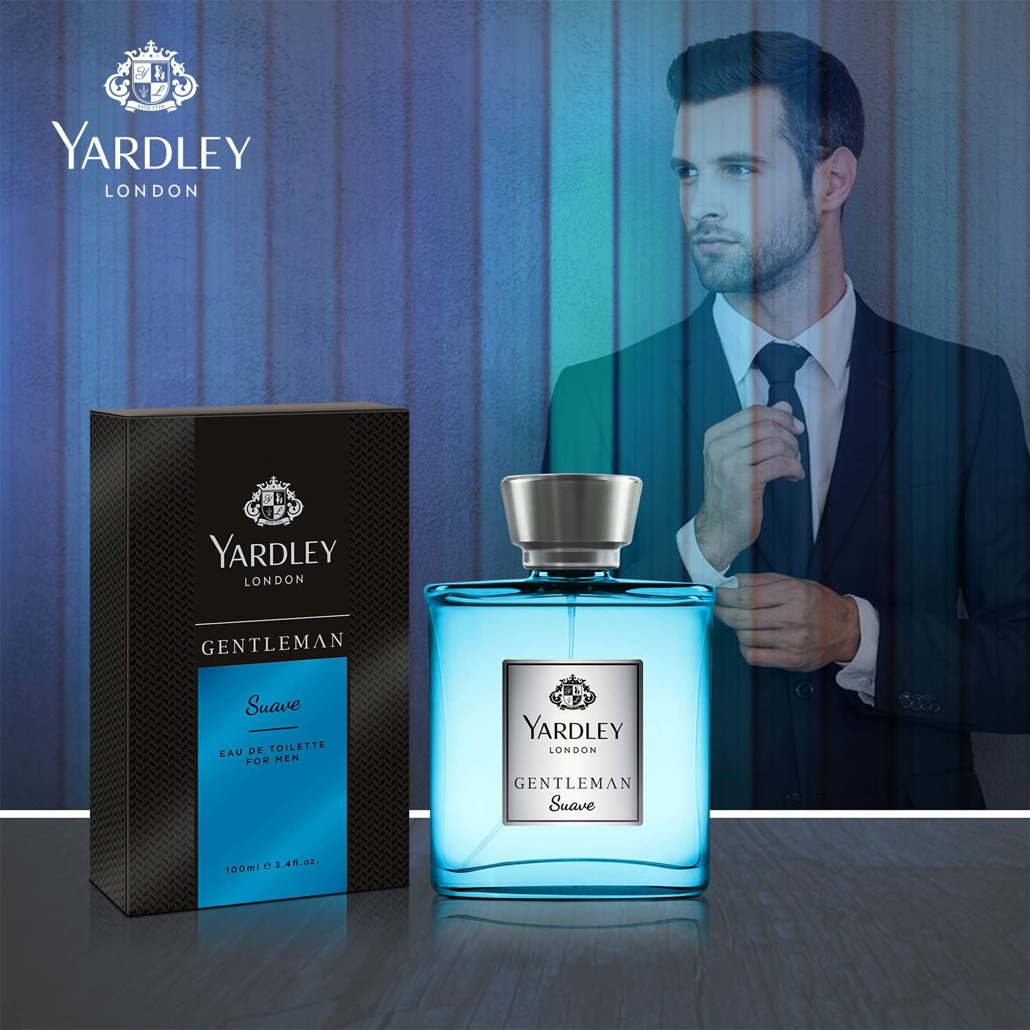 Yardley Of London Gentleman Suave EDP/Eau de Parfum Fragrance for him 100ml, 100 ml (Pack of 1) - Image 3