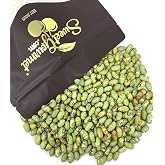 SweetGourmet Lightly Salted Dry Roasted Imported Edamame Green Soybeans | 1 Pound