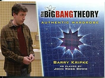 The Big Bang Theory Season 5 Wardrobe Card M32 Barry Kripke