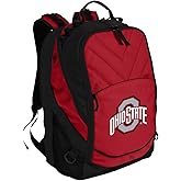 Broad Bay Ohio State Backpack | Official OSU Buckeyes Logo, Padded Laptop Computer Section, Premium 600 Denier Nylon Fabric,