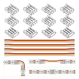 BTF-LIGHTING 3 Pin 10mm 0.39in Width Transparent