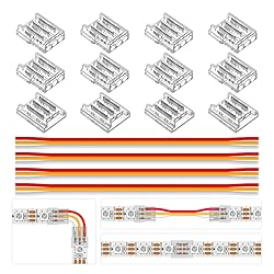 BTF-LIGHTING 3 Pin 10mm 0.39in Width Transparent