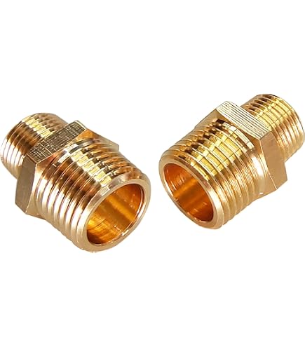 Tappo Maschio In Ottone 3/8 NPT Per Tubi Acqua Aria, Vixen Horns VXA7538