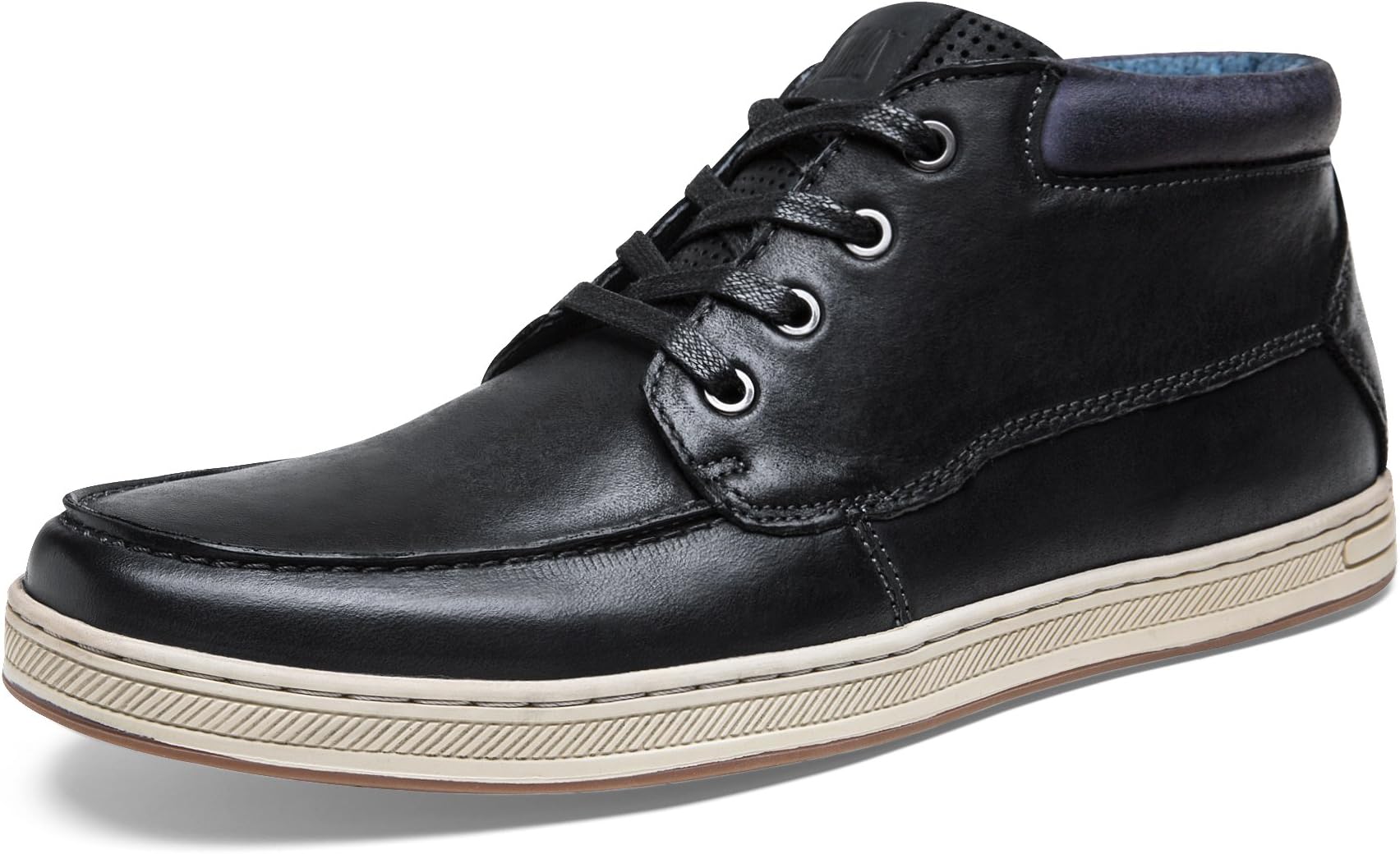 SHENBO JOUSEN Men's Dress Boots Simple Style Ankle Chukka Boot