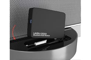 LAYEN i-Dock - Premium 30 Pin Bluetooth 5.3 Adapter | TWS Dual Multiplay | BT 5.3 = Greater Distance and Superior Audio | for Bose SoundDock - (Not for Cars)