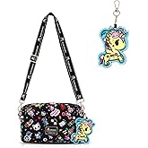 Tokidoki Crossbody Bag Unicorno Phone Bag with Keychain Charm Purse Wallet with Adjustable Strap for Women