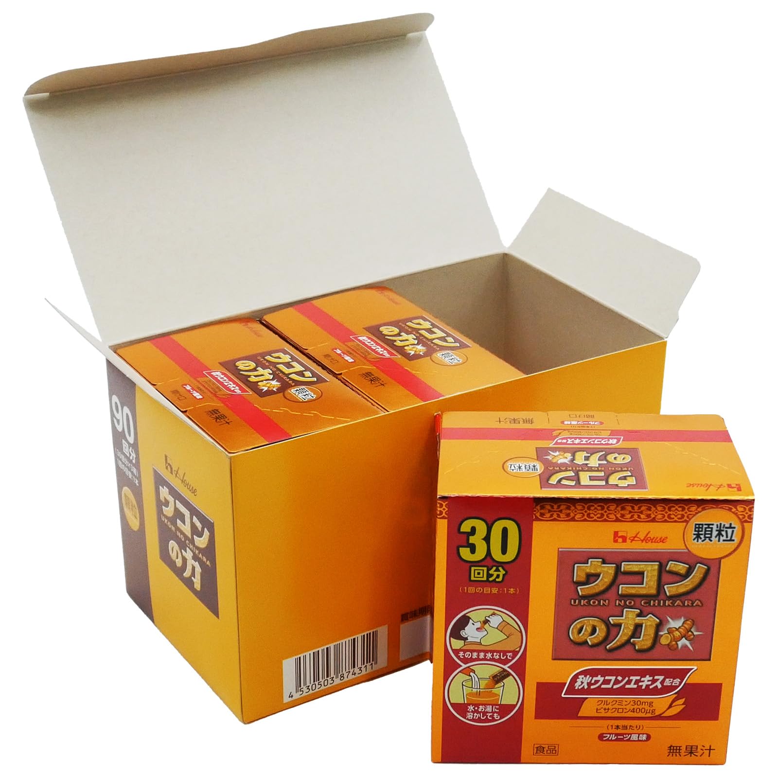 【Amazon.co.jp 限定】ウコンの力 顆粒 <90回分>商品画像