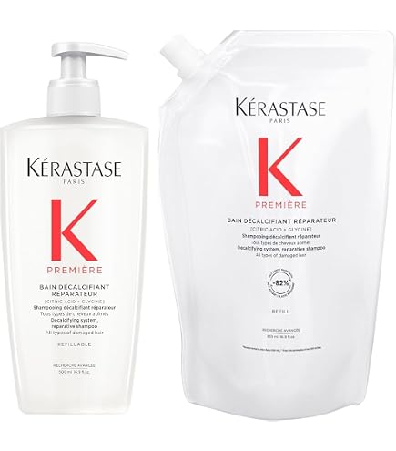 Amazon.com: Kerastase Premiere Shampoo & Refill Pouch – Repairing