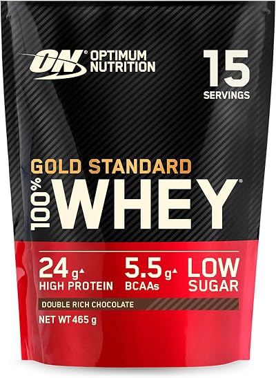 Optimum Nutrition Gold Standard 100% Whey Double Rich Chocolate 465 g