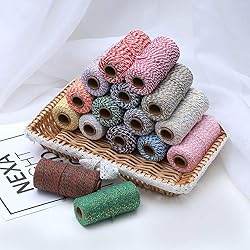 AKOAK Bakers Twine,1 Roll 109 Yards Cotton Twine