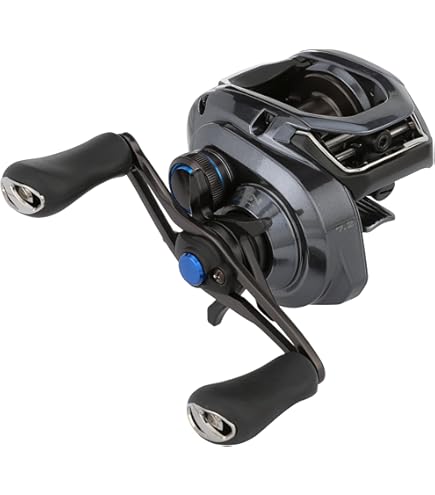 Amazon.com : Shimano Bait Reel Dual Axle 19 SLX MGL 70 Right