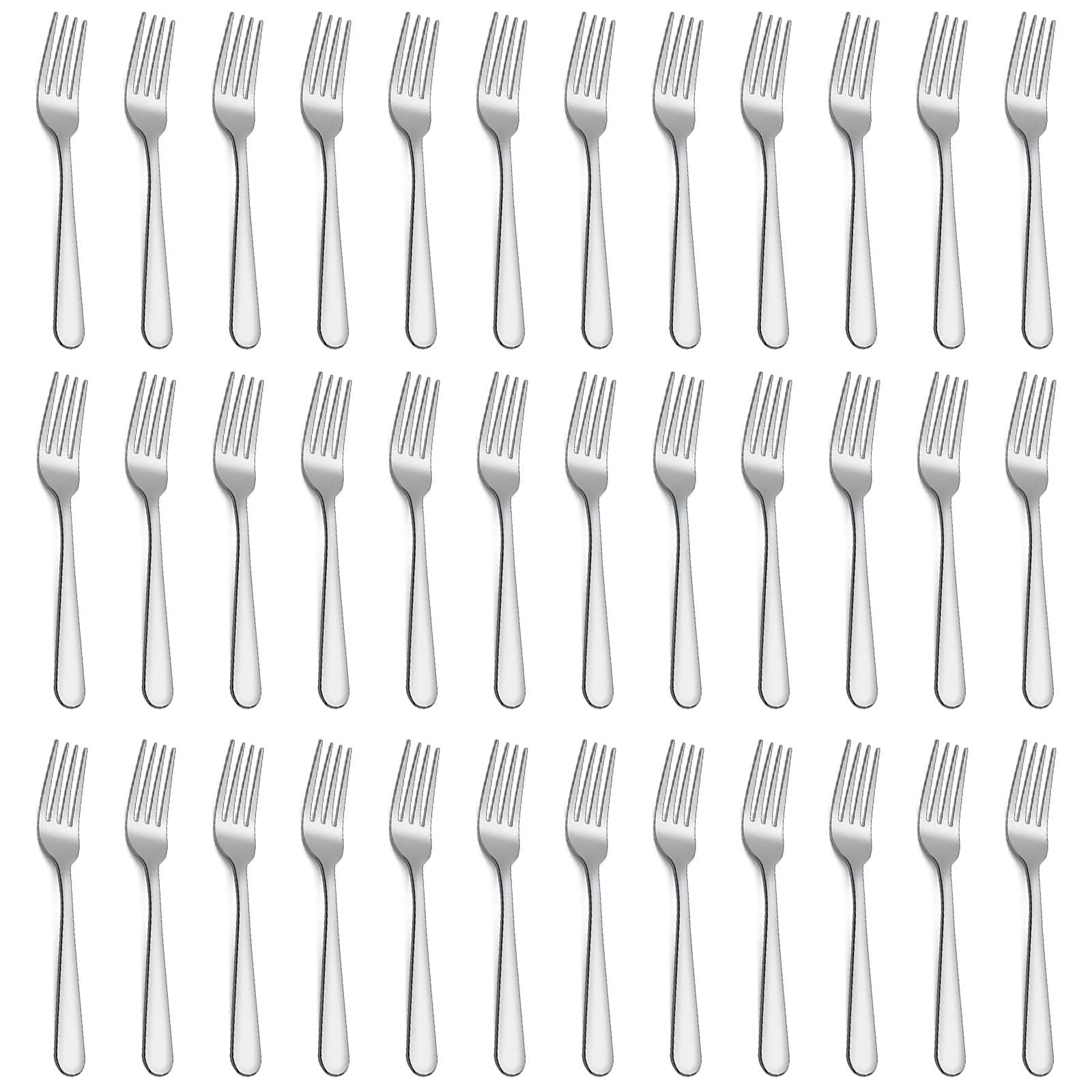 Forks Set of 36 Piece, Stainless Steel Dinner Fork Table Forks, Mirror Polishing Cutlery Forks Set Pack of 36,Dishwasher Safe (7.1 inches, 18cm)