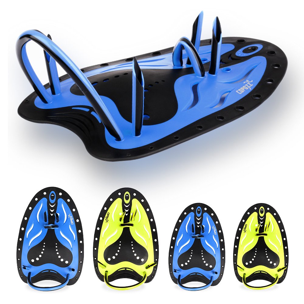 COPOZZ Kids Swimming Goggles, Swim Goggles for Children Junior Boys Girls - Age 3 4 5 6 7 8 9 10 11 12 13 14 Years - Anti Fog UV Protection No Leak - Mirror/Clear Lens - With FREE Protection Case