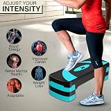 Xn8 Sports Exercise Steppers Adjustable Height 10 15 20 cm, Sturdy view 5
